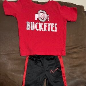 Boys Ohio State Outfit size 2/3T